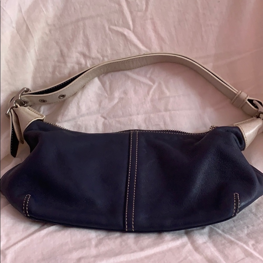 Leather COACH small bag